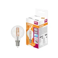 Лампа филаментная диммируемая OSRAM G45 (Шар) 5Вт E14 520 Лм 4000К, 4058075230446