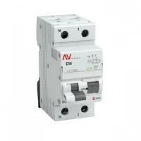 Дифавтомат EKF AVERES 1P+N 10А ( B ) 6 кА, 30 мА ( AC ), rcbo6-1pn-10B-30-ac-av