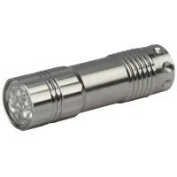 Фонарь TM9-BL Трофи 9LED, алюминиевый, батареи 3хААА