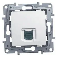 Розетка компьютерная 1xRJ45 Cat.6 Legrand ETIKA, белый, 672253