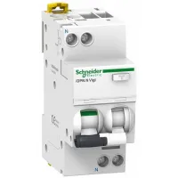 Дифавтомат Schneider Electric Acti9 2P 10А (C) 6кА 30мА (AC), A9D31610