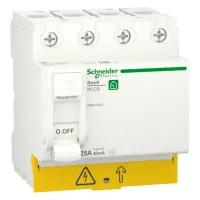 УЗО Schneider Electric Resi9 4P 25А, 30 мА ( AC ), R9R51425