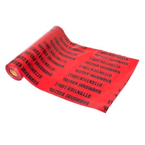 Лента сигнальная ЛСЭ "Осторожно кабель" 750x100 EKF Basic