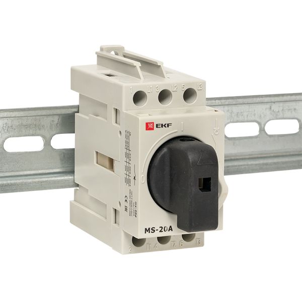 Рубильник модульный MS-20A 3P на DIN-рейку EKF
