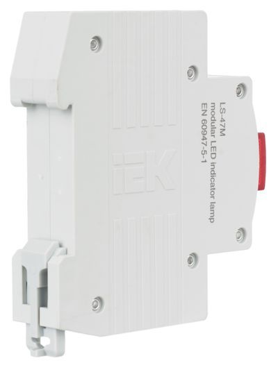 Лампа сигнальная ЛС-47М матрица красная IEK