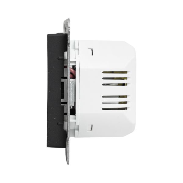 Механизм розетки USB-С, быстрая, чёрная Эпика EKF (кратно 1)