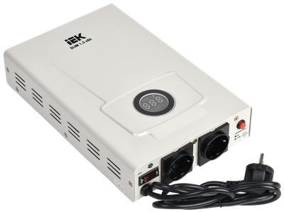 Стабилизатор напряжения настенный SLIM 1,5кВА IEK