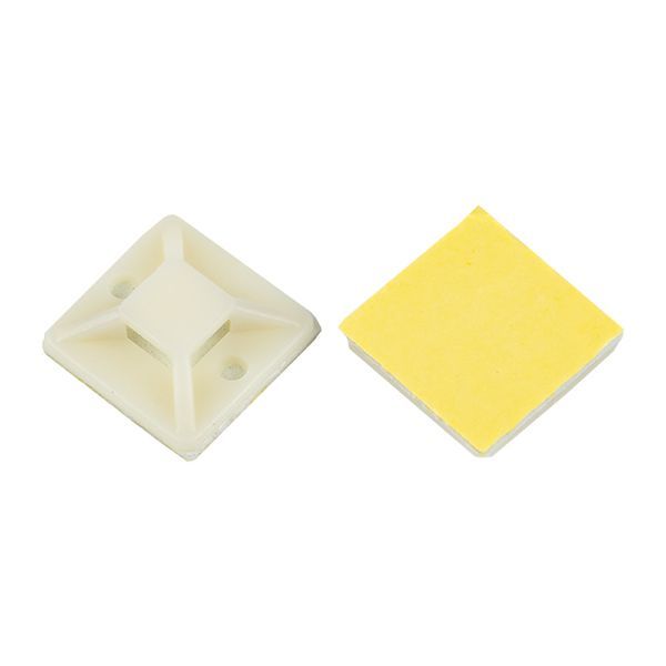 Площадка самоклеящаяся (30x30мм.) белая (100шт.) EKF PROxima