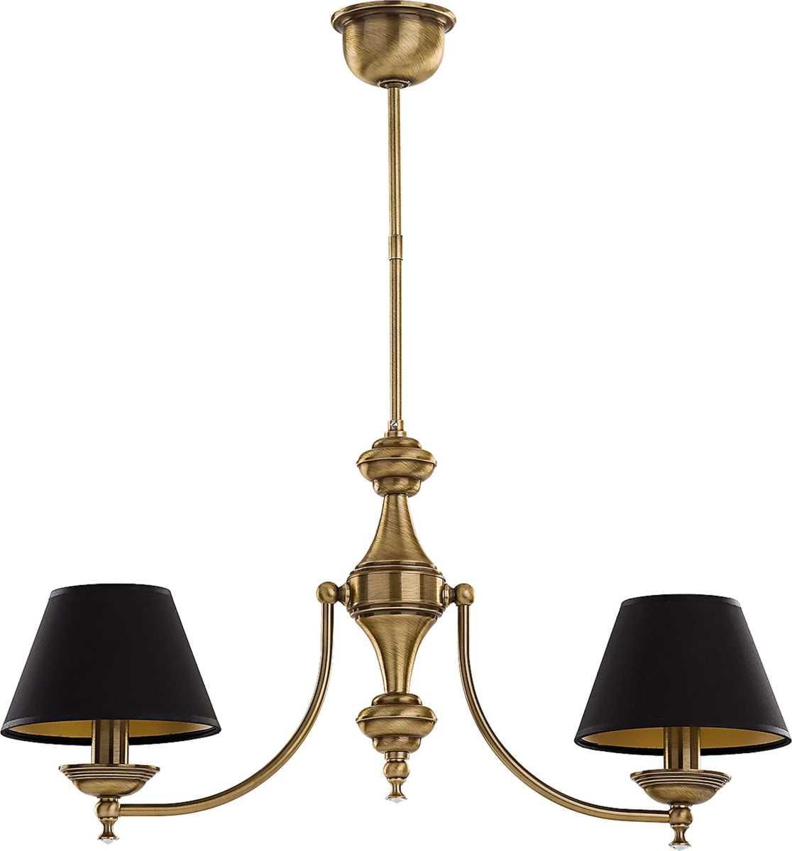 Подвесной светильник KUTEK San Marino Abażur SAN-ZW-2(P/A)CR