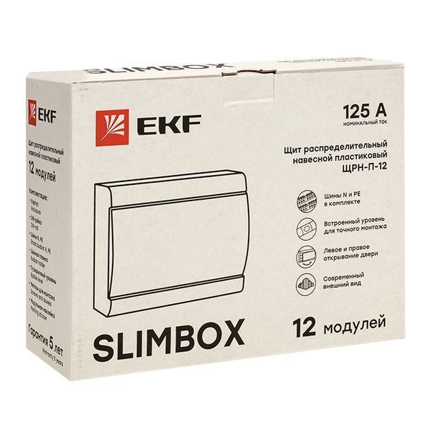 Щит распред. навесной ЩРН-П-12 "SlimBox" IP41 EKF