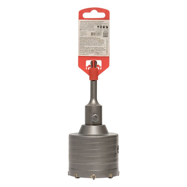 Коронка твердосплавная с оснасткой TCT-72 М22 SDS-plus EKF Master