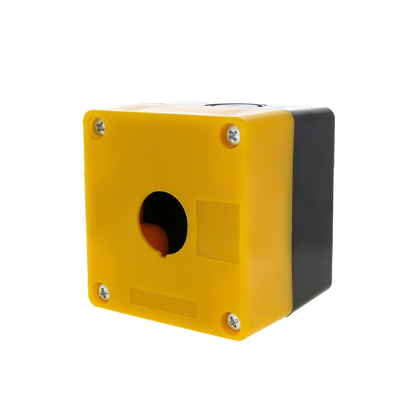 Корпус КП101 пластиковый 1 кнопка желтый EKF PROxima
