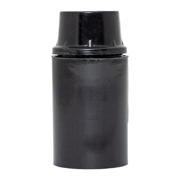 Патрон карболитовый подвесной Е14 черн. EKF