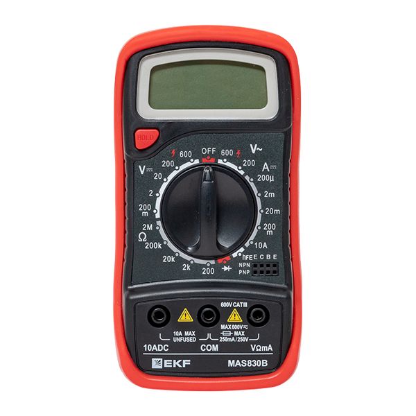 Мультиметр цифровой MAS830B EKF Master