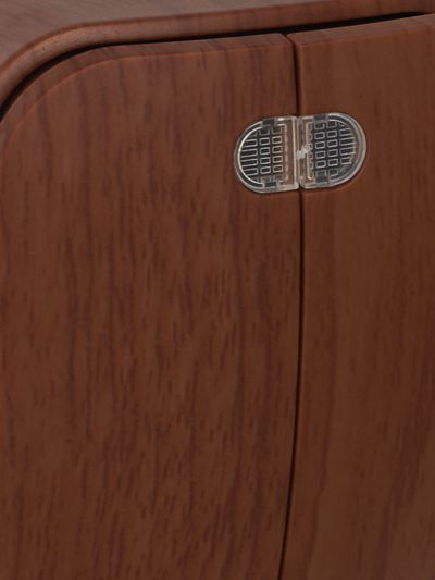 GLORY Выключатель 2-клавишный для открытой установки с индикацией 10А ВС20-2-1-ХД дуб IEK