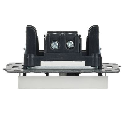 BRITE Выключатель 1-клавишный с индикацией 10А ВС10-1-1-БрБ белый IEK