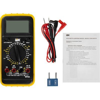 Мультиметр цифровой PROFESSIONAL MY63 IEK
