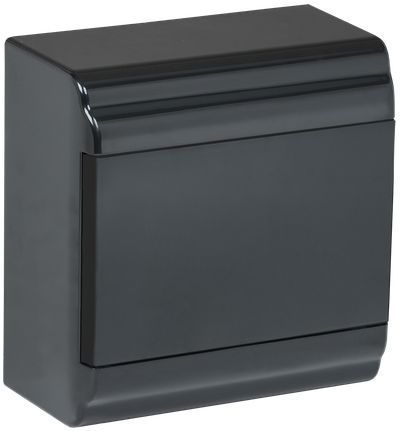 PRIME Корпус пластиковый ЩРН-П-6 модулей навесной черный IP41 IEK