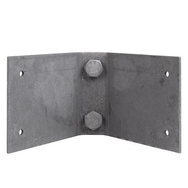 Крепление молниеприёмника D=16 на конёк, угол 60 град. HZ EKF PROxima