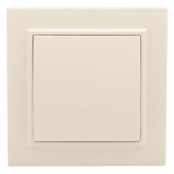 Выключатель 1-кл. СП 10А бежевый Минск EKF