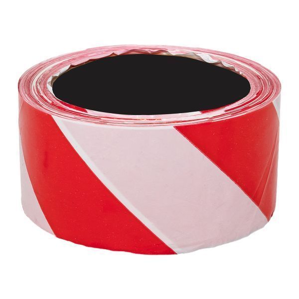 Лента оградительная ЛО "Красно-белая" 50x100 EKF Basic