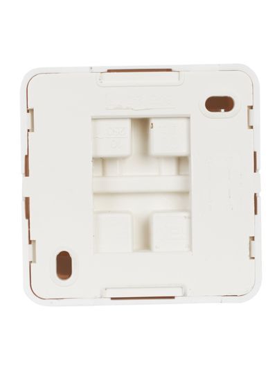 OKTAVA Выключатель 2-клавишный для открытой установки 10А ВС20-2-0-ОБ белый GENERICA