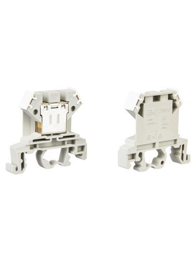 Зажим наборный ЗНИ-6мм2 (JXB50А) серый IEK