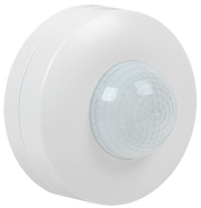 Датчик движения ДД-027 1200Вт 360град 12м IP20 белый IEK