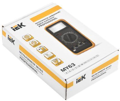 Мультиметр цифровой PROFESSIONAL MY63 IEK