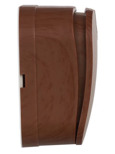 GLORY Выключатель 2-клавишный для открытой установки с индикацией 10А ВС20-2-1-ХД дуб IEK