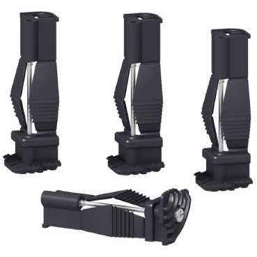 Фиксаторы для установки встраиваемого щита Mini Pragma в гипсокартонную стену (4 шт.)