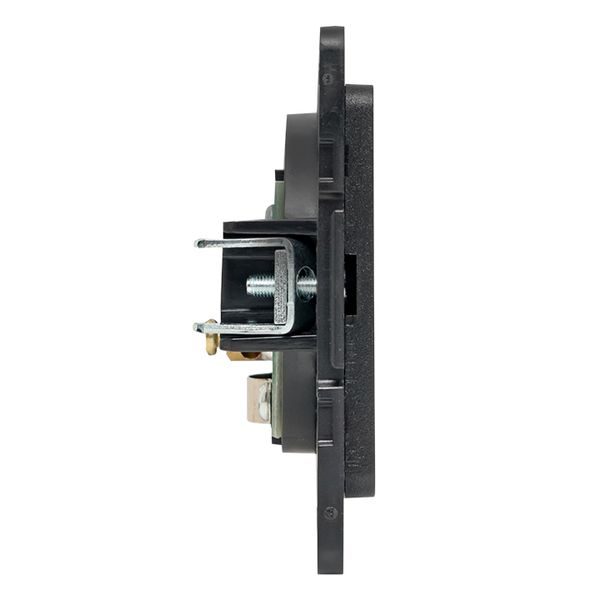 Стокгольм Механизм Розетки TV 1-местной 75Ом 5-862МГц винтовые клеммы черной EKF PROxima