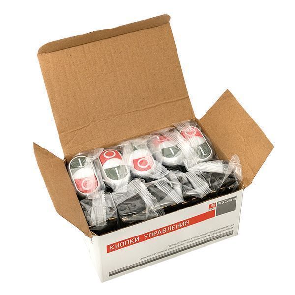 Кнопка LA32HND красно-зеленая "Пуск-Стоп" с подсветкой NO+NC EKF PROxima