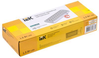 Светильник аварийный ДПА 2101 4ч IP20 IEK