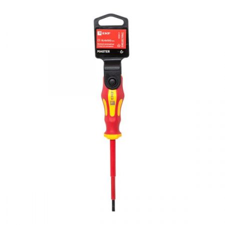 Отвертка Master SL4x100 мм 1000В EKF