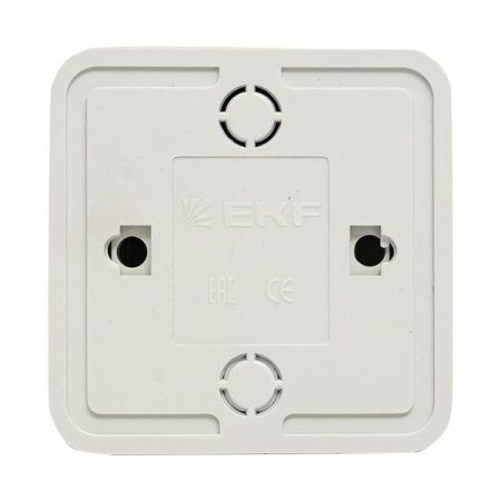 Розетка TV 1-мест. 75Ом 5-862МГц бел. Рим EKF PROxima