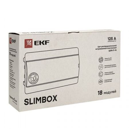 Щит распред. встраиваемый ЩРВ-П-18 "SlimBox" IP41 EKF