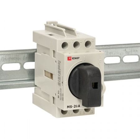 Рубильник модульный MS-20A 3P на DIN-рейку EKF