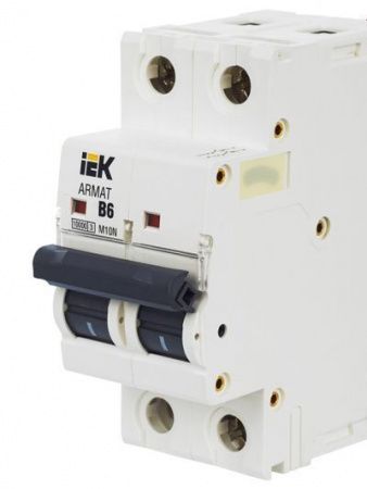 ARMAT Автоматический выключатель M10N 2P B 6А IEK
