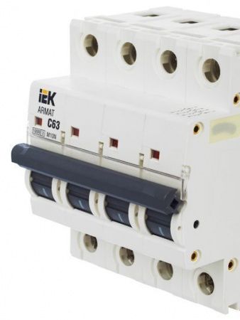 ARMAT Автоматический выключатель M10N 4P C 63А IEK