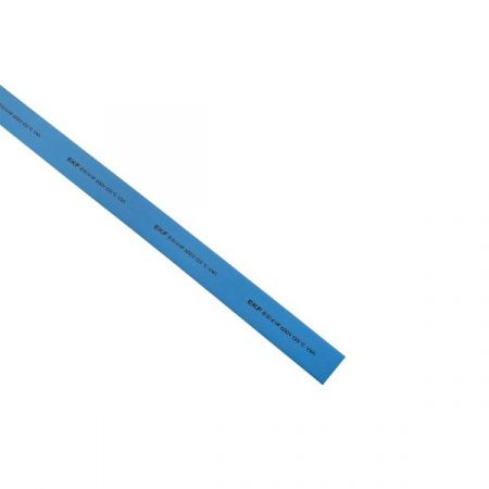 Термоусаживаемая трубка ТУТ нг 8/4 синяя рулон EKF PROxima