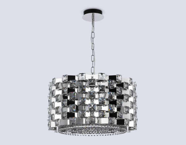 Подвесная люстра с хрусталем Ambrella light High Light LH41001