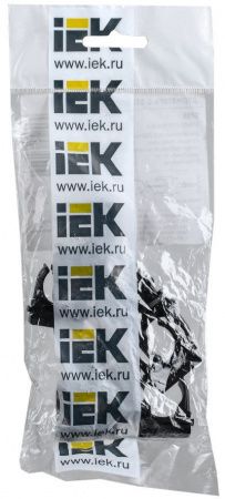 ELASTA Держатель с защелкой CF20 черный (10шт/компл) IEK