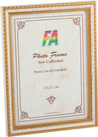 Фоторамка FA пластик Кружево белый 10x15 (48/1152) Б0021114