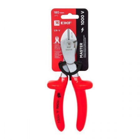 Силовые бокорезы Master 180 мм 1000В EKF