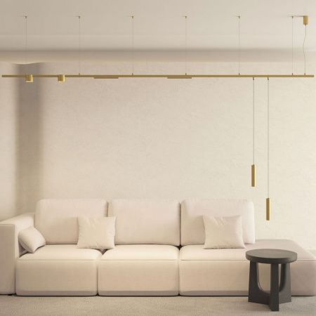 Трековый светодиодный светильник Denkirs Shine Grill DK5771-SB