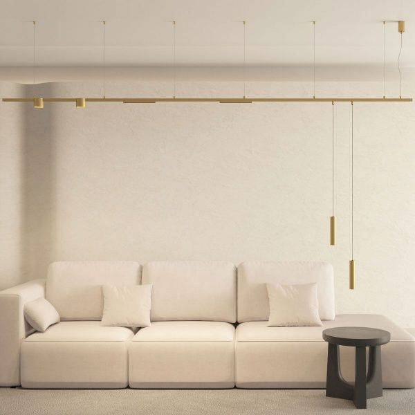 Трековый светодиодный светильник Denkirs Shine Grill DK5771-SB