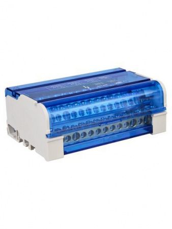 Шины на DIN-рейку в корпусе (кросс-модуль) ШНК 4х15 3L+PEN IEK