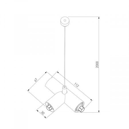 Подвесной комплект с питанием Elektrostandard Module System 85189/00 a066186