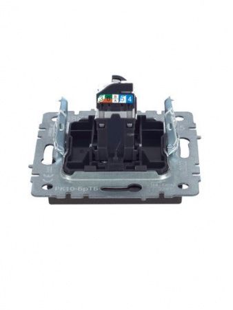 BRITE Розетка компьютерная RJ45 кат.5E РК10-БрТБ темная бронза IEK